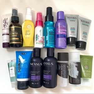 Travel size haircare bundle